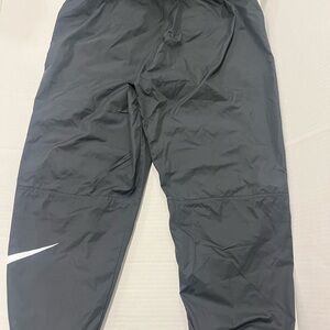Nike Black Joggers with White Swoosh